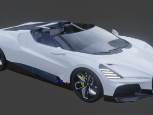Bugatti Mistral 3D Model