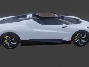 Bugatti Mistral 3D Model