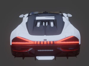 Bugatti Mistral 3D Model