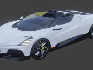 Bugatti Mistral 3D Model