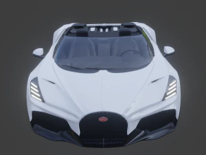 Bugatti Mistral 3D Model