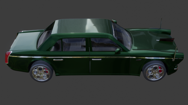 Hongqi l5 3D Model .c4d .max .obj .3ds .fbx .stl .blend 