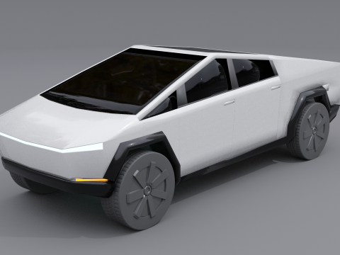 Tesla Cybertruck 3D Модель