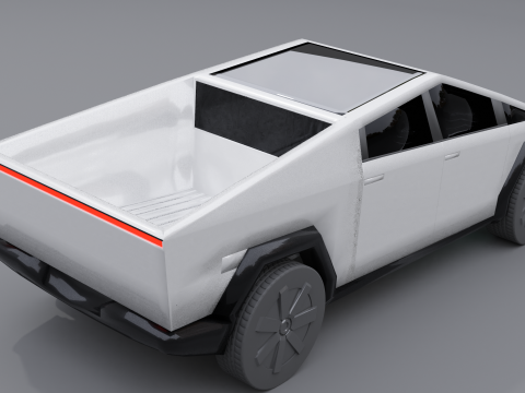 Tesla Cybertruck 3D Модель
