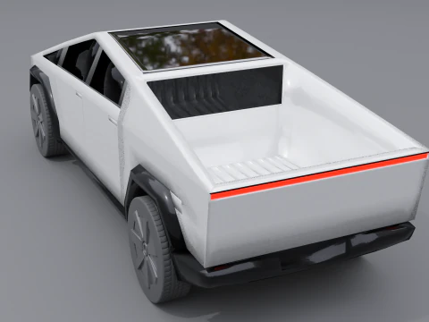 Tesla Cybertruck 3D Model