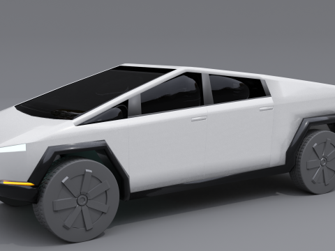 Tesla Cybertruck 3D Модель
