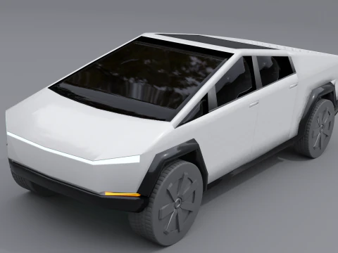 Tesla Cybertruck 3D Model