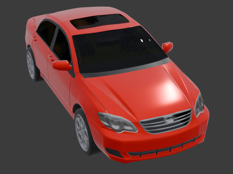 BYD F3 3D 模型