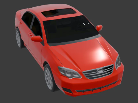 BYD F3 3D Model