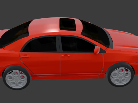 BYD F3 3D Model