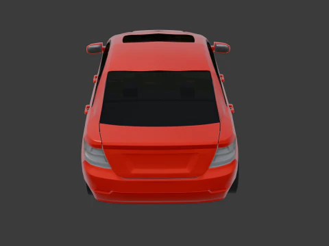 BYD F3 3D Model