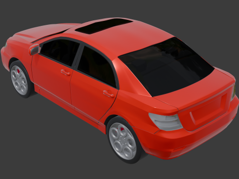 BYD F3 3D 模型