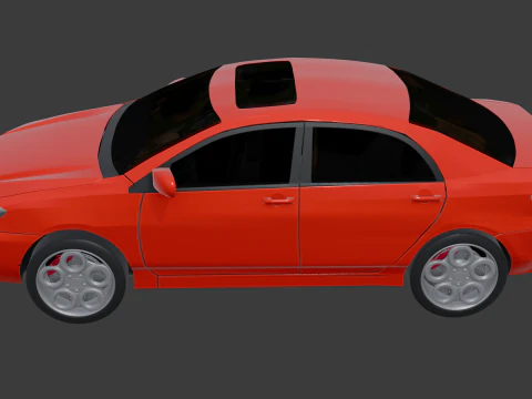 BYD F3 3D Model