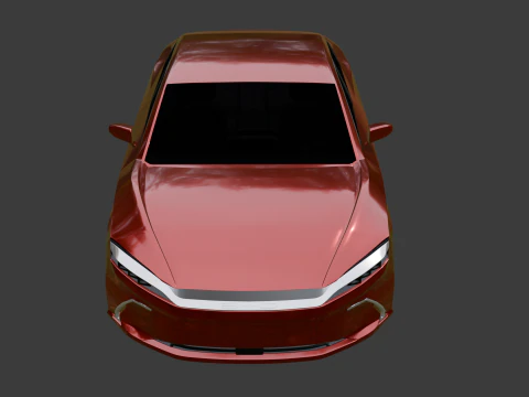 BYD Han 3D Model