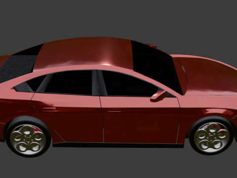 BYD Han 3D Model