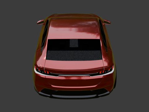 BYD Han 3D Model