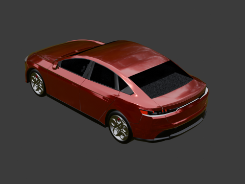 BYD Han 3D Model
