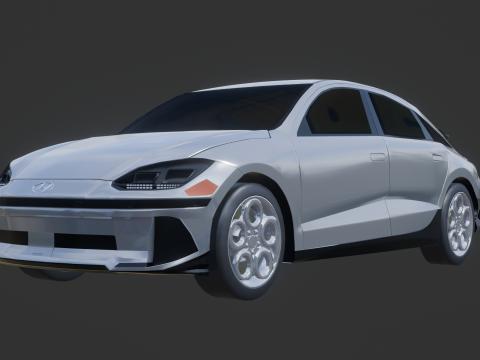 Hyundai Ioniq 6 Modelo 3D