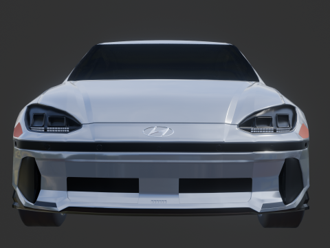 Hyundai Ioniq 6 3D Модель