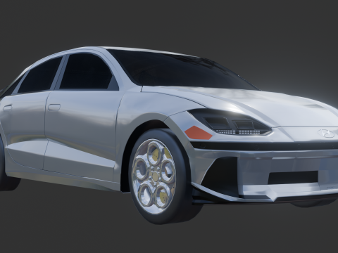 Hyundai Ioniq 6 3D Модель