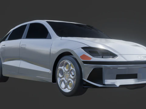 Hyundai Ioniq 6 3D Model