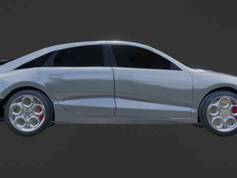 Hyundai Ioniq 6 3D Модель