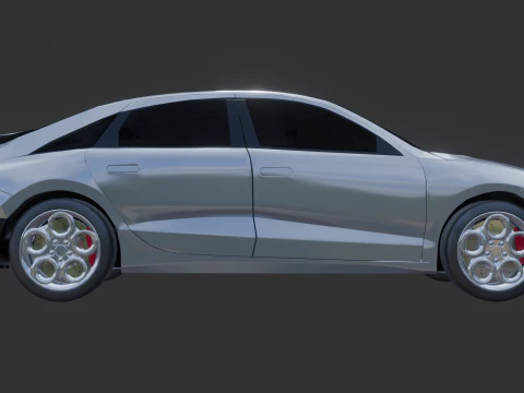 Hyundai Ioniq 6 3D Model