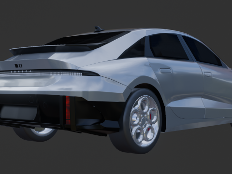 Hyundai Ioniq 6 3D Модель