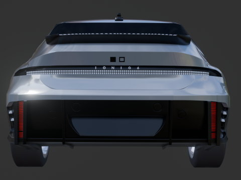 Hyundai Ioniq 6 3D Модель