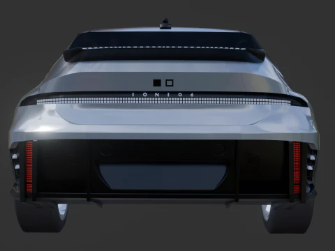 Hyundai Ioniq 6 3D Model