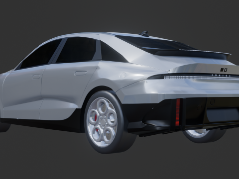 Hyundai Ioniq 6 3D Модель