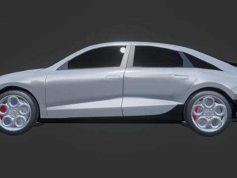 Hyundai Ioniq 6 3D Model