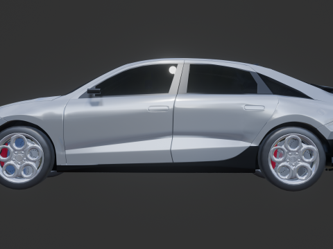 Hyundai Ioniq 6 3D Модель