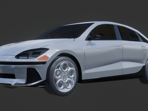 Hyundai Ioniq 6 3D Модель