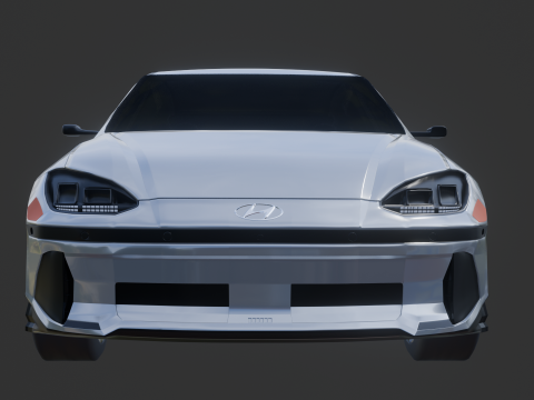 Hyundai Ioniq 6 3D Модель