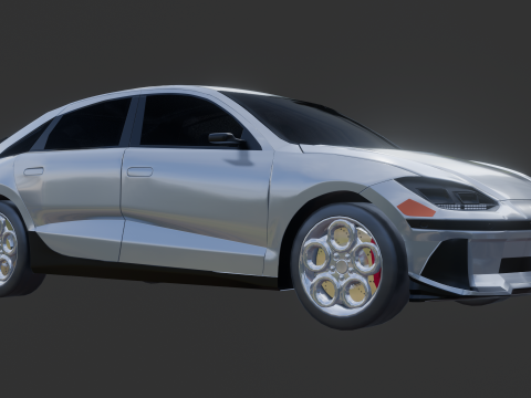 Hyundai Ioniq 6 3D Модель