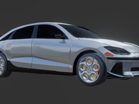 Hyundai Ioniq 6 3D Model