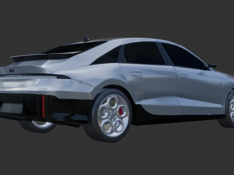Hyundai Ioniq 6 3D Model
