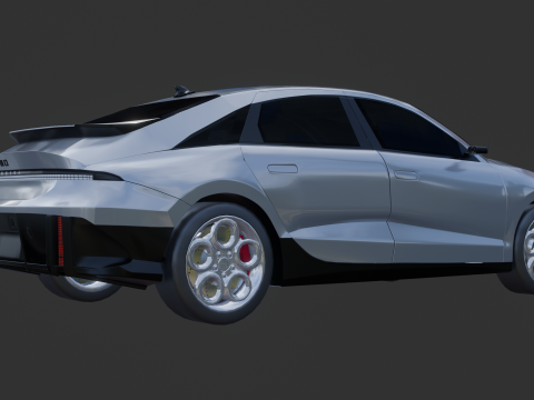 Hyundai Ioniq 6 3D Модель