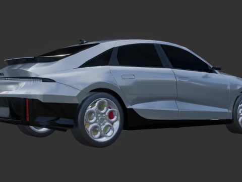 Hyundai Ioniq 6 3D Model