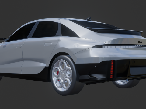 Hyundai Ioniq 6 3D Модель