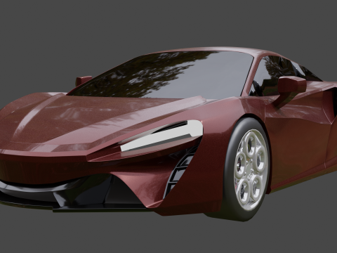 Mclaren Artura Modelo 3D