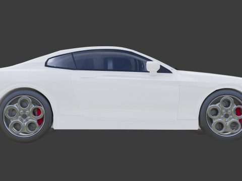 Polestar 1 3D Model
