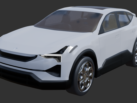 Polestar 3 3D 模型