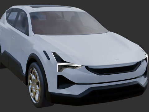 Polestar 3 3D 模型