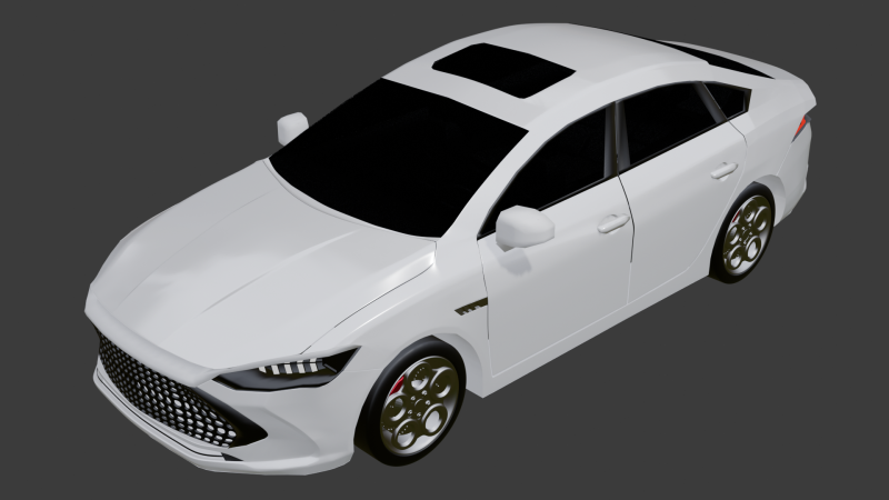 BYD Qin Modèle 3D .c4d .max .obj .3ds .fbx .stl .blend 