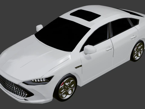 BYD Qin 3D Model