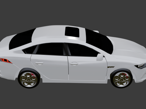 BYD Qin Modèle 3D