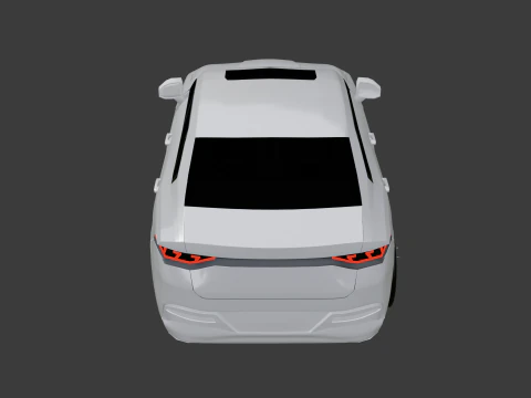 BYD Qin 3D Model