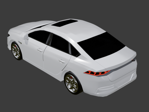BYD Qin Modèle 3D